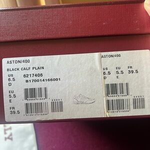 Bally Black and Tan Leather Shoes